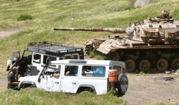 טטנקה טיולי ג'יפים בגולן