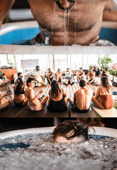 הפינגווין - אמבטיות קרח